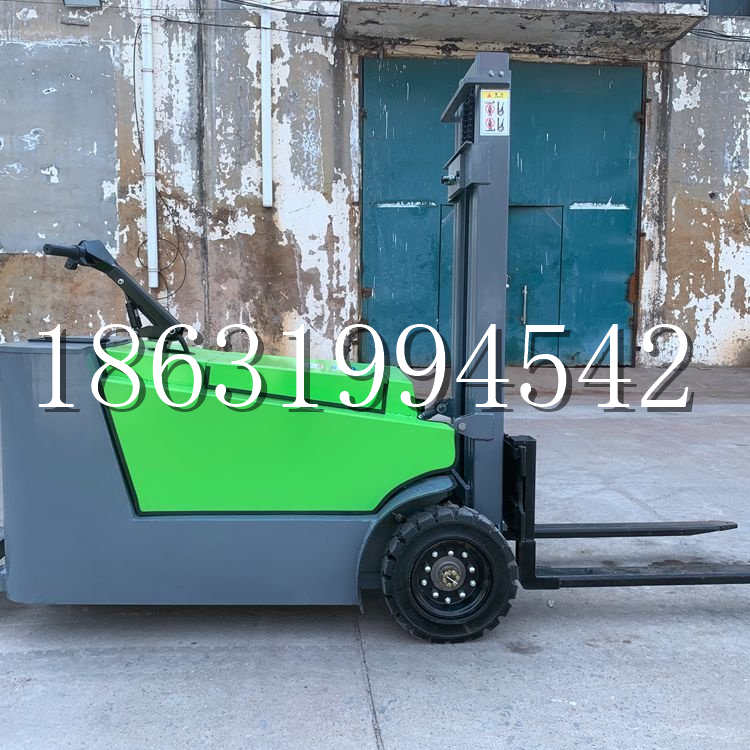 玉门市小型电动叉车1吨2吨步行站驾式电瓶堆高充电装卸车液压升降车铲车